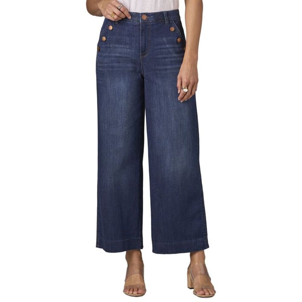 Wit & Wisdom Womens Sailor Wide Crop